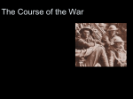 The Course of the War