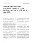 Microbiological basis for endodontic treatment: can a