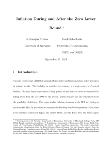 Inflation During and After the Zero Lower Bound