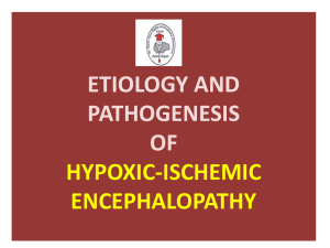 etiology and pathogenesis of hypoxic-ischemic