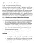 Bioaccumulation/Magnifaction Notes