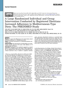 A Large Randomized Individual and Group Intervention Conducted