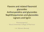 Flavone and related flavonoid glycosides