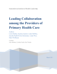 Leading Collaboration among the Providers of Primary Health Care