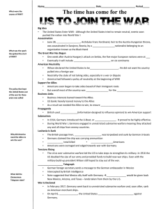 Fill-in Notes - Mrs. Martinez