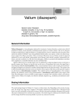 Valium (diazepam)