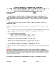 Northern Exposure Medical Form