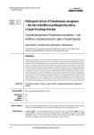 Pathogenic factors of Pseudomonas aeruginosa – the role of biofilm