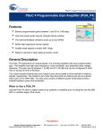 PSoC 4 Programmable Gain Amplifier (PGA_P4)