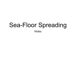 Sea-Floor Spreading - Madison County Schools