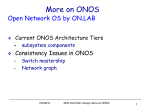MoreOnONOS - CSE Labs User Home Pages