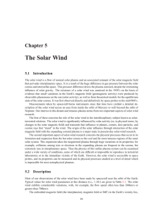 Chapter 5 The Solar Wind