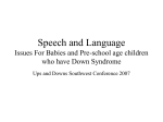 Speech and Language Issues For Babies and Pre