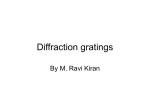Diffraction gratings