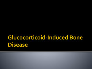 Glucocorticoid-Induced Bone Disease