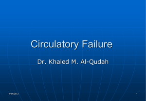 Circulatory Failure