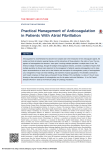Practical Management of Anticoagulation in Patients With Atrial