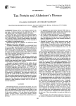 Tau Protein and Alzheimer`s Disease - Max-Planck