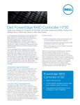 Dell PowerEdge RAID Controller H730