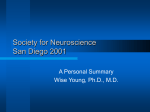 PowerPoint Presentation - Society for Neuroscience San Diego 2001