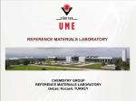 UME Reference Materials Lab
