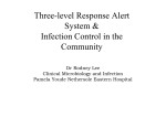 Infection Control Updates: Three-level Response Alert System