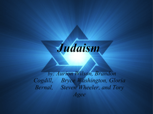 Judaism - MindMeister
