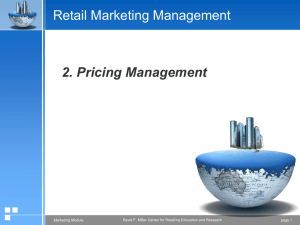 Retail Marketing Management