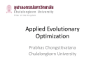 Applied Evolutionary Optimization