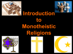 Monotheism PPT