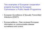 European Surveillance of Sexually Transmitted Infections