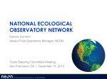 National ecological observatory network