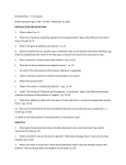 Christian Ethics – First Quarter Review Questions (pp. 3