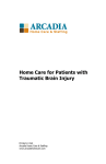 Home Care for Patients with Traumatic Brain Injury