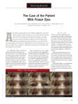 The Case of the Patient With Frozen Eyes