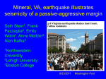 2011 Mineral, Virginia earthquake illustrates the seismicity of a