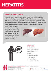 WHat is Hepatitis? - Tan Tock Seng Hospital