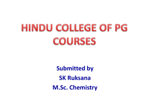 Nano Particles - Sk. Ruksana - Hindu college