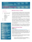 Legal News Volume 3 Issue 1 January