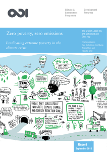 Zero poverty, zero emissions - Overseas Development Institute