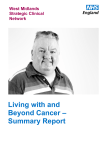 Living with and Beyond Cancer – Summary Report