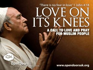 Love on its Knees - Global Prayer Watch