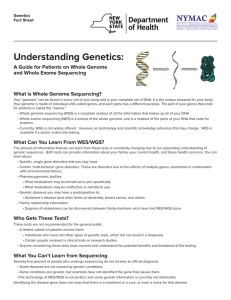 Understanding Genetics: