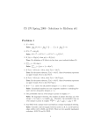 CS 170 Spring 2008 - Solutions to Midterm #1