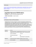 pegylated liposomal DOXOrubicin