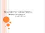 Treatment of schizophrenia
