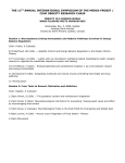 Symposium 2008: Preliminary Program
