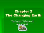 The Changing Earth Chapter 2 test review