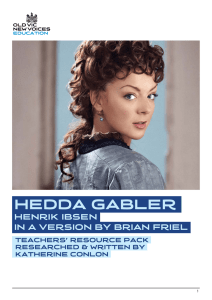 Hedda Gabler Teaching Resources
