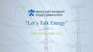 PUEA Wintersession Course_ Let`s Talk Energy